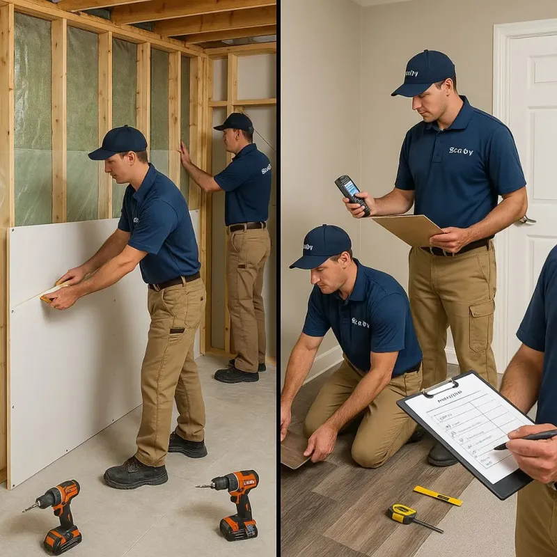 Repairs and Reconstruction process in Wewoka, OK